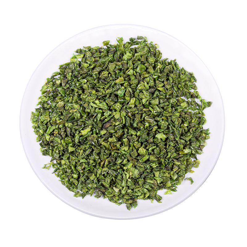 Dehydrert grønn pepper